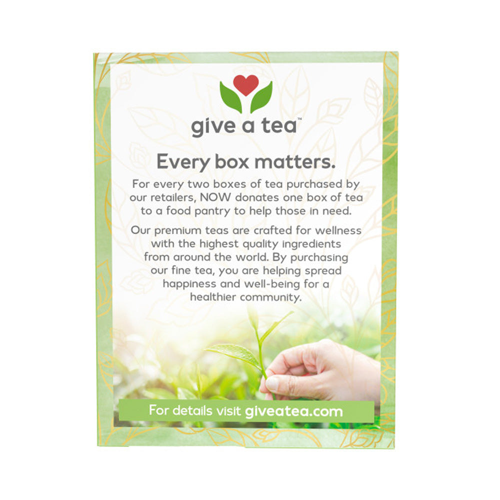 NOW Foods, Certified Organic Green Tranquility™ Tea, Decaf Green with Lemon Myrtle, Non-GMO, 24-Count Natural Foods NOW Foods USA