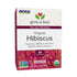 Now Foods, Organic Real Tea, Organically Hip Hibiscus, Caffeine-Free, 24 Tea Bags, 1.7 oz (48 g) Natural Foods NOW Foods USA