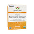 NOW Give a Tea, Organic Turmeric Ginger, Caffeine Free, 24 Tea Bags, 1.7 oz (48 g) Natural Foods NOW Foods USA