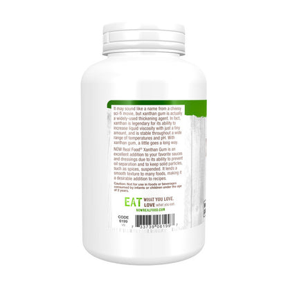 NOW Foods, Xanthan Gum Pure Powder, Kosher and Gluten-Free Natural Thickener, 6-Ounce (170g) Natural Foods NOW Foods USA