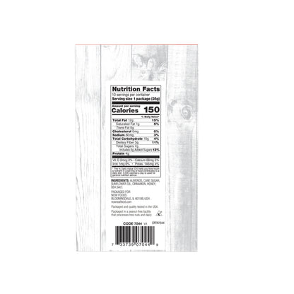 NOW Foods, Cinnamon Honey Coated Almonds, Crafted in Small Batches, 10 Single Packets Natural Foods NOW Foods USA