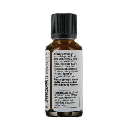 NOW Essential Oils, Black Pepper Oil, Spicy Aromatherapy Scent, Steam Distilled, 100% Pure, Vegan, Child Resistant Cap, 1-Ounce (30ml) Essential oils NOW Foods USA