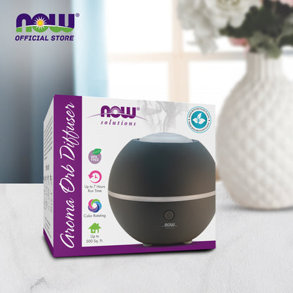NOW Solutions, Aroma Orb Diffuser, Extremely Quiet, Heat Free and Easy to Clean Diffuser NOW Foods USA