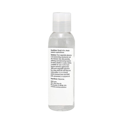 NOW Solutions, Vegetable Glycerin, 100% Pure, Versatile Skin Care, Softening and Moisturizing, 4-Ounce (118ml) Personal Care NOW Foods USA