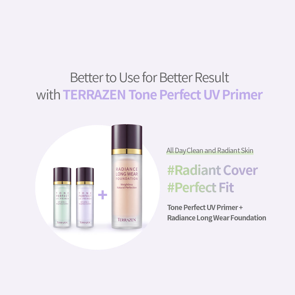 TERRAZEN Tone Perfect UV Primer: 3-in-1 Makeup Booster + Tone Corrector + UV Block with SPF40 PA+++ (30ml) - Bloom Concept