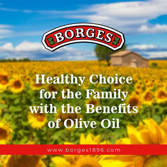 BORGES Sunflower and Extra Virgin Olive Oil 2L - Bloom Concept