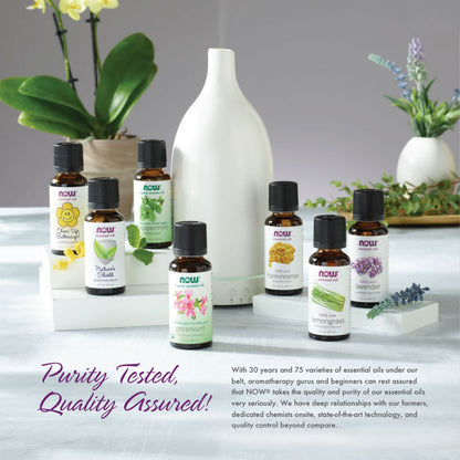 NOW Essential Oils, Cedarwood Oil, Strengthening Aromatherapy Scent, Steam Distilled, 100% Pure, 1-Ounce (30 ml) Essential oils NOW Foods USA