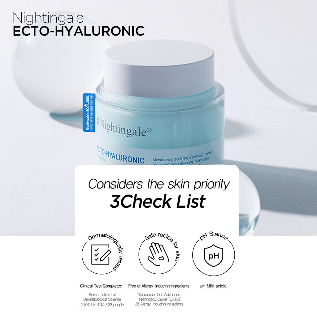 NIGHTINGALE Ecto Hyaluronic Cream 100ml - Bloom Concept