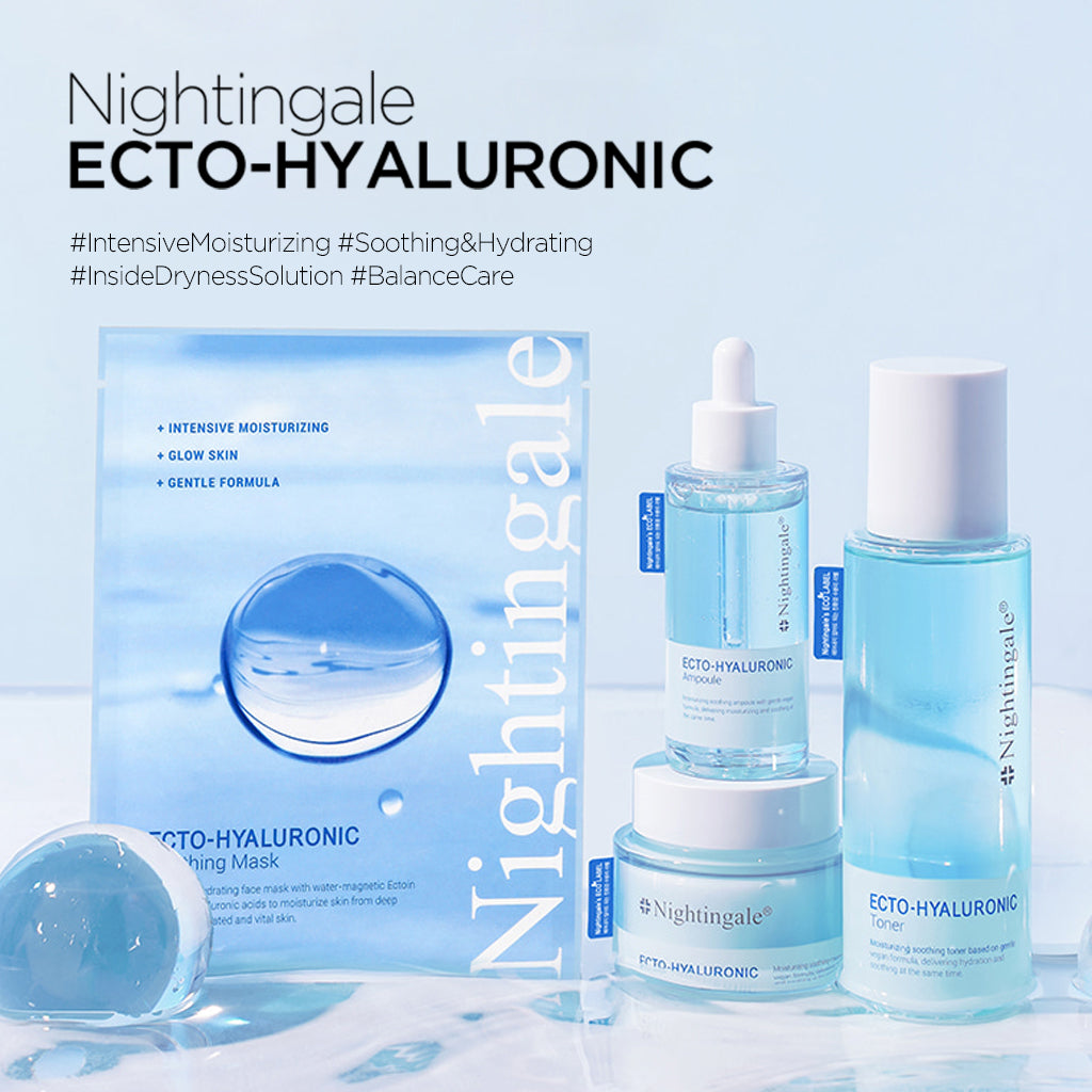NIGHTINGALE Acto Hyaluronic Soothing Mask 5pcs - Bloom Concept