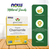 NOW Foods, Chamomile Tea, Comfort in a Cup, Relaxing and Caffeine-Free, Non-GMO, 24-Count Natural Foods NOW Foods USA