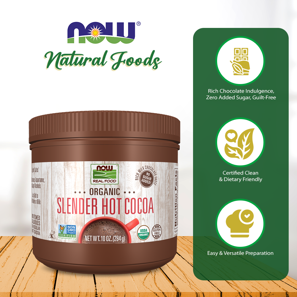 NOW Foods, Organic Cocoa Lover&