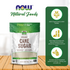 NOW Foods, Certified Organic Cane Sugar, Powder from Pure Evaporated Cane Syrup, Excellent Substitute for Refined White Sugar, Certified Non-GMO, 2.5-Pound. (1134g) Natural Foods NOW Foods USA