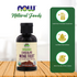 (Best by 01/26) NOW Foods, Organic Liquid Monk Fruit, Chocolate, Zero-Calorie Sweetener, 1.8-Ounce (53ml) Natural Foods NOW Foods USA