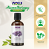 NOW Essential Oils, Lavender Oil, Soothing Aromatherapy Scent, Steam Distilled, 100% Pure, Vegan, Child Resistant Cap, 2-Ounce (59ml) Essential oils NOW Foods USA