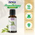 NOW Essential Oils, Tea Tree Oil, Cleansing Aromatherapy Scent, Steam Distilled, 100% Pure, Vegan, Child Resistant Cap, 1-Ounce (30ml) Essential oils NOW Foods USA