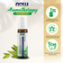 NOW Essential Oils, Peppermint Roll-On, Certified Organic, Energizing Blend, Steam Distilled, Topical Aromatherapy, 10-mL Essential oils NOW Foods USA