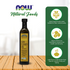 NOW Foods, Certified Organic Sunflower Oil, Tested for Purity, Versatile, Excellent Source of Vitamin E, Deliciously Mild Flavor, (500ml) Natural Foods NOW Foods USA