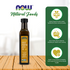 NOW Foods, Organic Virgin Pumpkin Seed Oil, Cold-Pressed, Unrefined, Distinct Robust, Nutty Flavor, Certified Non-GMO, 8.45-Ounce (250ml) Natural Foods NOW Foods USA