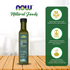 NOW Foods EllynDale Avocado Cooking Oil, Organic in Glass Bottle, 8.45 fl. oz (250ml) Natural foods NOW Foods USA