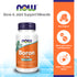 NOW Supplements, Boron 3 mg (Bororganic Glycine), Structural Support*, 100 Veg Capsules Vitamins & Supplements NOW Foods USA
