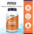 NOW Supplements, Inulin Prebiotic Pure Powder, Certified Organic, Non-GMO Project Verified, Intestinal Support*, 8-Ounce (227g) Vitamins & Supplements NOW Foods USA