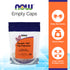 NOW Supplements, Empty Vegetarian Capsules, Double "00", Filled by Weight, Non-GMO Project Verified, 250 Veg Capsules Vitamins & Supplements NOW Foods USA