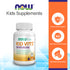 NOW Kids Supplements, Kid Vits Multivitamin, Grape Flavor, 120 Chewable Tablets Vitamins & Supplements NOW Foods USA