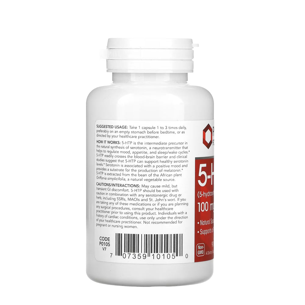 Protocol for Life Balance, 5-HTP, 100 mg, 90 Veg Capsules Healthy Mood Protocol For Life Balance