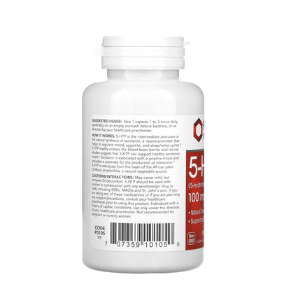 Protocol for Life Balance, 5-HTP, 100 mg, 90 Veg Capsules Healthy Mood Protocol For Life Balance