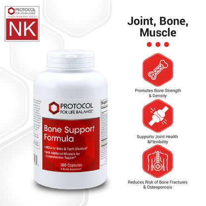 Protocol for Life Balance, Bone Support Formula, 180 Capsules Bone &amp; Teeth Structure Protocol For Life Balance