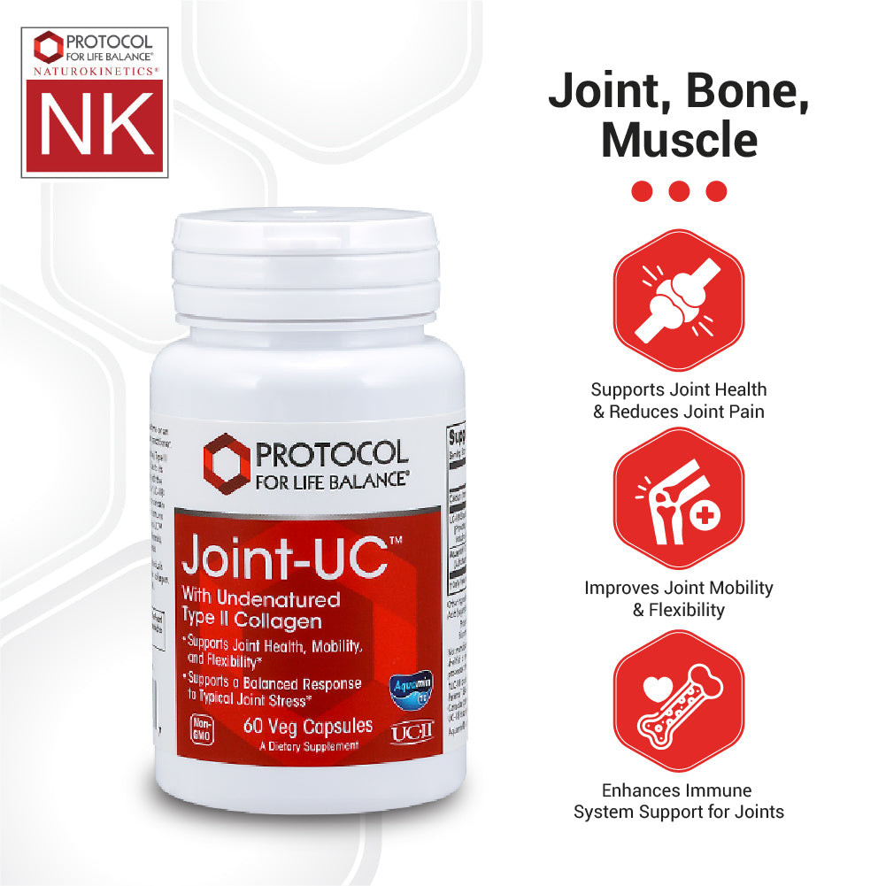 Protocol for Life Balance, Joint-UC, 60 Veg Capsules Joint Health Protocol For Life Balance