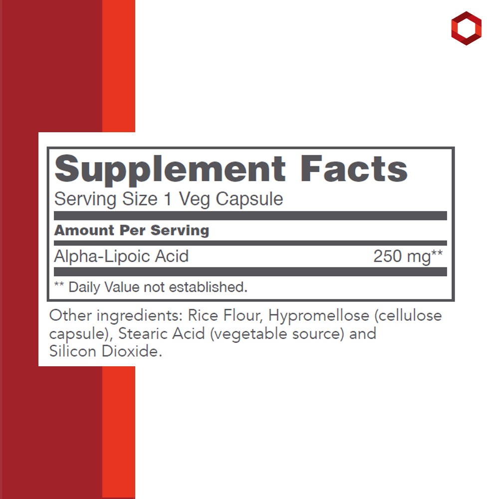 Protocol for Life Balance, Alpha-Lipoic Acid, 250 mg, 90 Veg Capsules Vitamins &amp; Supplements Protocol For Life Balance