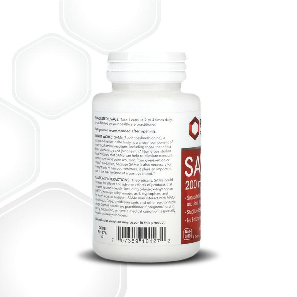 Protocol for Life Balance, SAMe , 200 mg, 60 Veg Capsules Joint Health Protocol For Life Balance