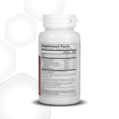 Protocol for Life Balance, Neptune Krill Oil, 500 mg, 60 Softgels Vitamins &amp; Supplements Protocol For Life Balance