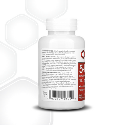 Protocol for Life Balance, 5-HTP, 100 mg, 90 Veg Capsules Healthy Mood Protocol For Life Balance