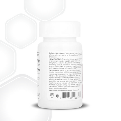 Protocol for Life Balance, Vitamin D3 10,000 IU High Potency, 30 softgels Immune Sopprot Protocol For Life Balance