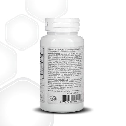 Protocol for Life Balance, Neptune Krill Oil, 500 mg, 60 Softgels Vitamins &amp; Supplements Protocol For Life Balance
