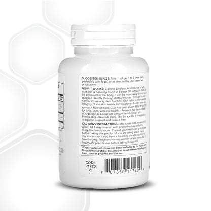 Protocol for Life Balance, Borage/GLA, 1,000 mg, 60 Softgels Vitamins &amp; Supplements Protocol For Life Balance