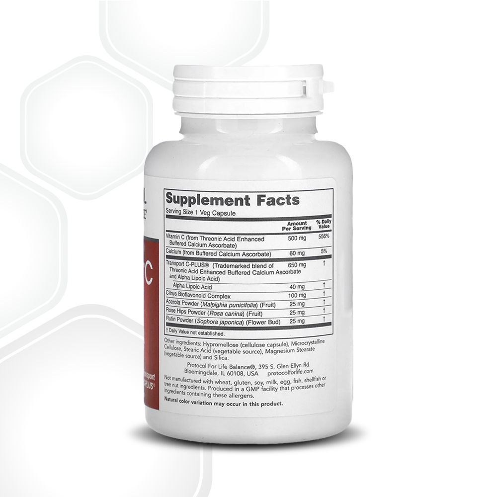 Protocol for Life Balance, ProtoSorbC 500, 100 Veg Capsules Vitamins &amp; Supplements Protocol For Life Balance