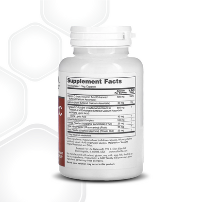 Protocol for Life Balance, ProtoSorbC 500, 100 Veg Capsules Vitamins &amp; Supplements Protocol For Life Balance