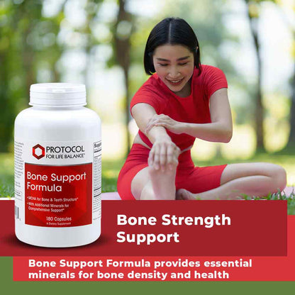 Protocol for Life Balance, Bone Support Formula, 180 Capsules Bone &amp; Teeth Structure Protocol For Life Balance