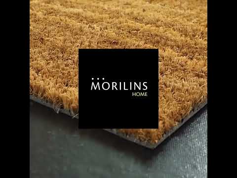 [Morilins Home] Coconut Husk Entrance Floor Mat - Large, Durable, and Eco-Friendly Mat for Your Home or Business - Provides Efficient Scrubbing Action for Clean and Tidy Floors