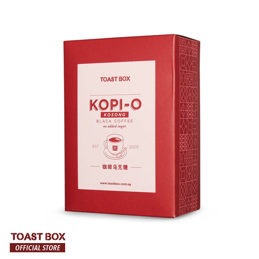 [Toast Box] Kopi O Kosong Black Coffee without Sugar 14gm x 6 sachets - Bloom Concept