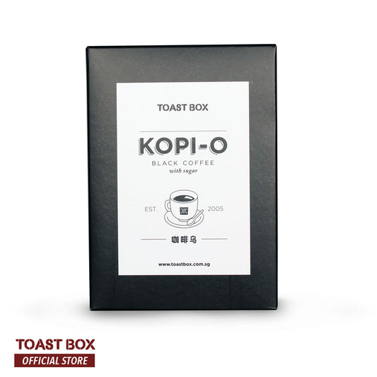 [Toast Box] Kopi O Black Coffee with Sugar 22gm x 6 sachets - Bloom Concept