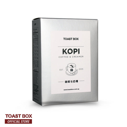 [Toast Box] Kopi with Creamer Coffee with Creamer Unsweetened 32gm x 6 sachets - Bloom Concept