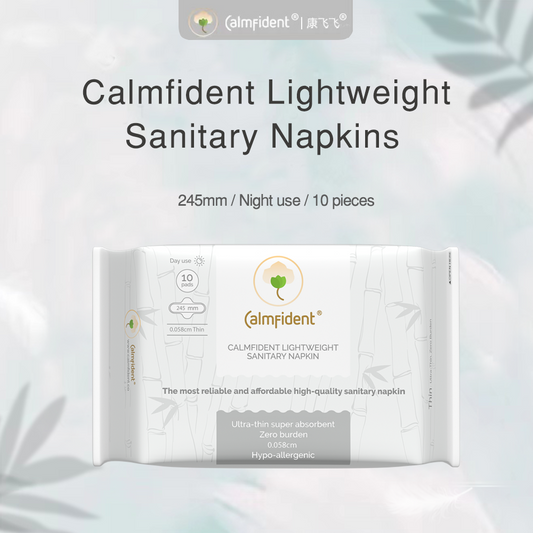 Calmfident Day Use *Lightweight* Sanitary Napkin Pads 245mm (10pcs) - Bloom Concept