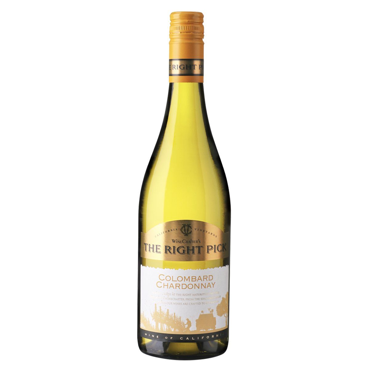 The Right Pick Colombard Chardonnay 2018 - Bloom Concept