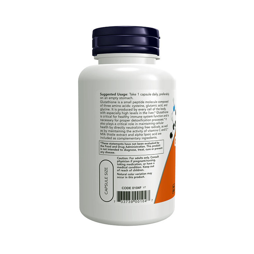 NOW Supplements, Glutathione 500 mg, With Milk Thistle Extract & Alpha Lipoic Acid, Free Radical Neutralizer*, 60 Veg Capsules - $56.90 I BLOOM CONCEPT NOW Supplements, Glutathione 500 mg, With Milk Thistle Extract & Alpha Lipoic Acid, Free Radical Neutralizer*, 60 Veg Capsules - $56.90 I BLOOM CONCEPT