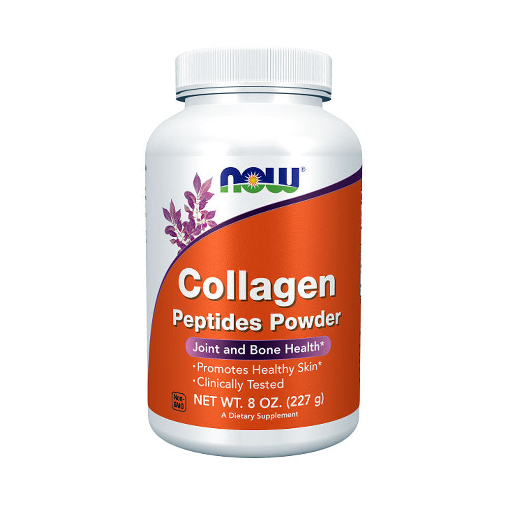 NOW Supplements, Collagen Peptides Powder, Clinically Tested, Joint and Bone Health*, 8-Ounce (227g) - Bloom Concept
