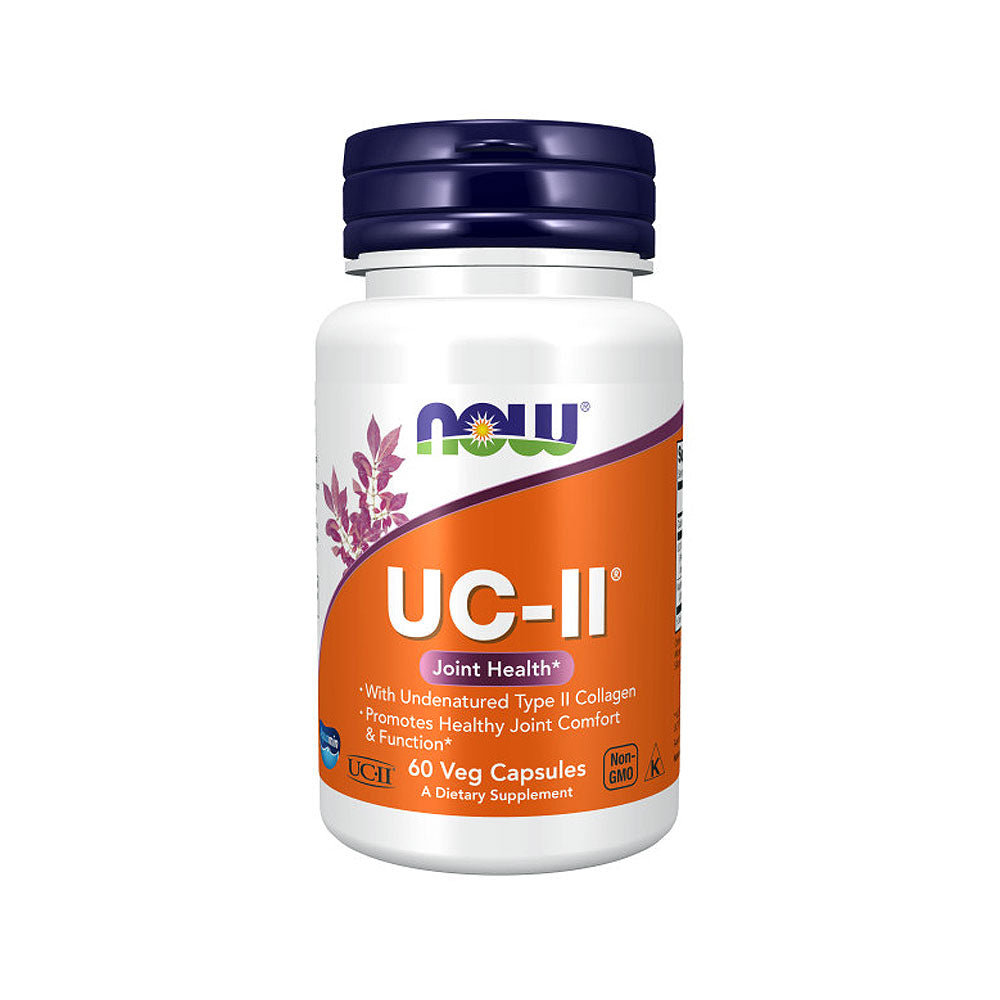 NOW Supplements, UC-II Type II Collagen with Undenatured Type II Collagen, 60 Veg Capsules - Bloom Concept